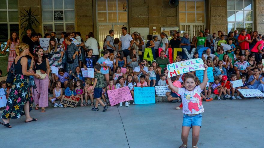 Educación da marcha atrás y el Anexo A Lomba mantendrá su curso de 3 años