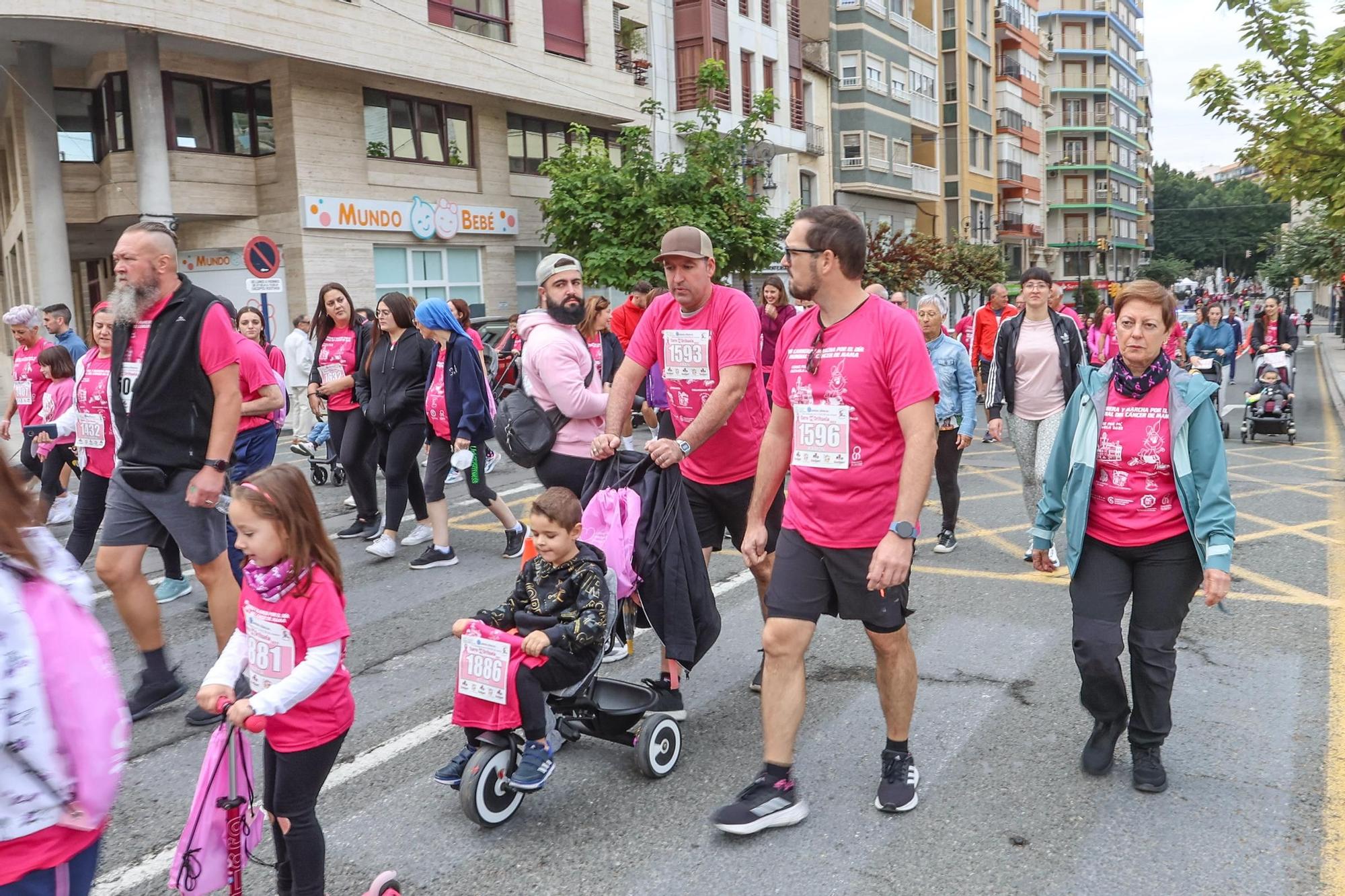 VII carrera y marcha contra el Cáncer de Mama en Orihuela