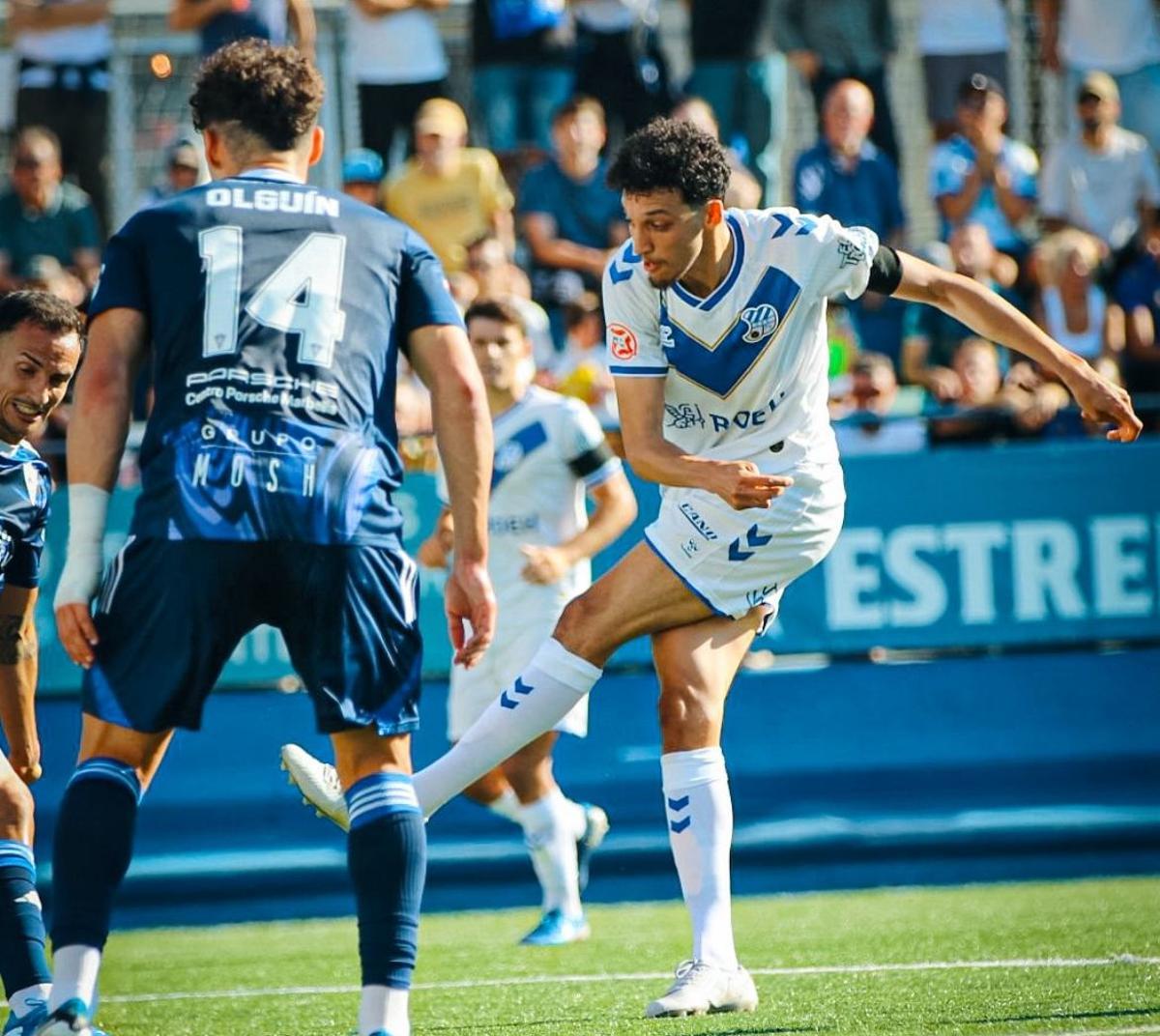 Adnane, con el Europa.