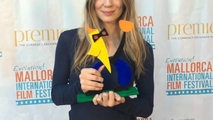 Lilith Stangenberg, premiada a mejor actriz por &#039;Wild&#039;.