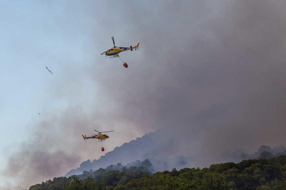 Incendio en Sant Josep