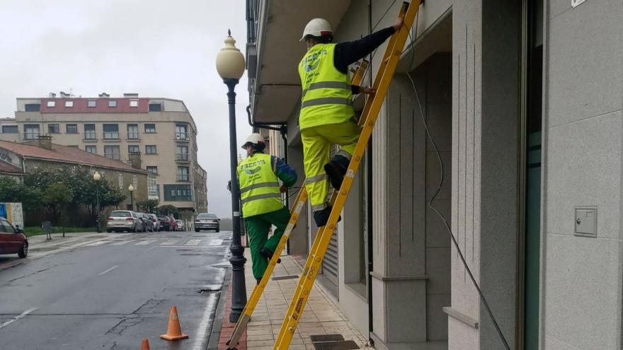 Rede Aberta se encuentra con problemas en las comunidades de Moaña para la fibra óptica