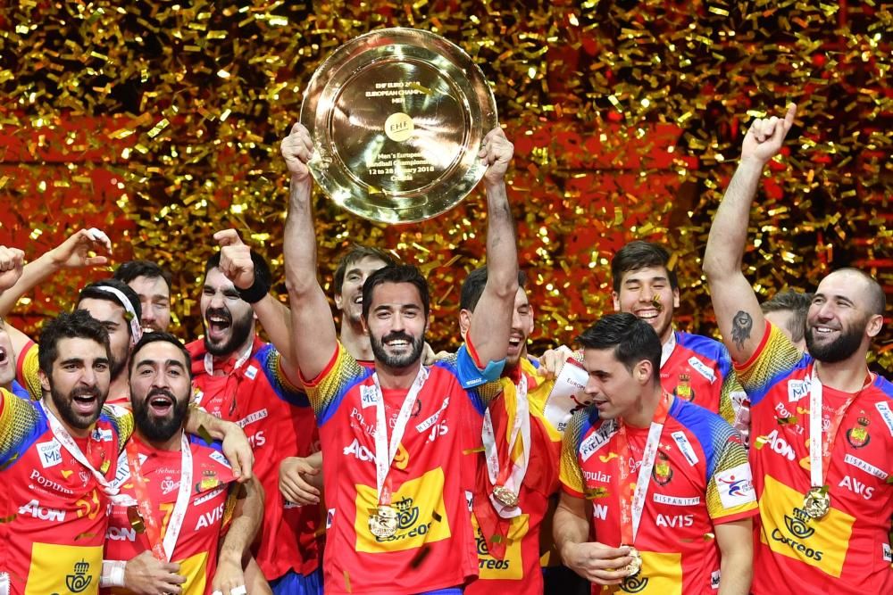 España, campeona de Europa de balonmano