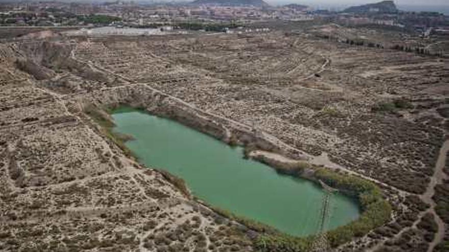 Imagen aérea de los terrenos del plan Rabasa.