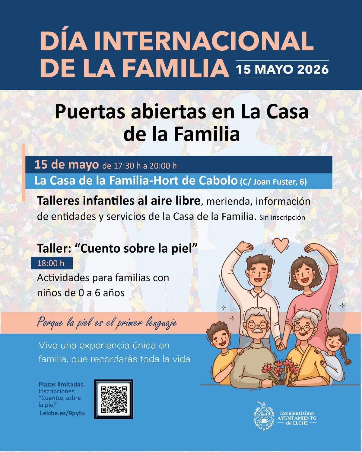 Cartel de la jornada de puertas abiertas