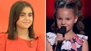 Las dos pequeñas 'talents' gallegas que han puesto de acuerdo a los cuatro 'coaches' de "La Voz Kids"