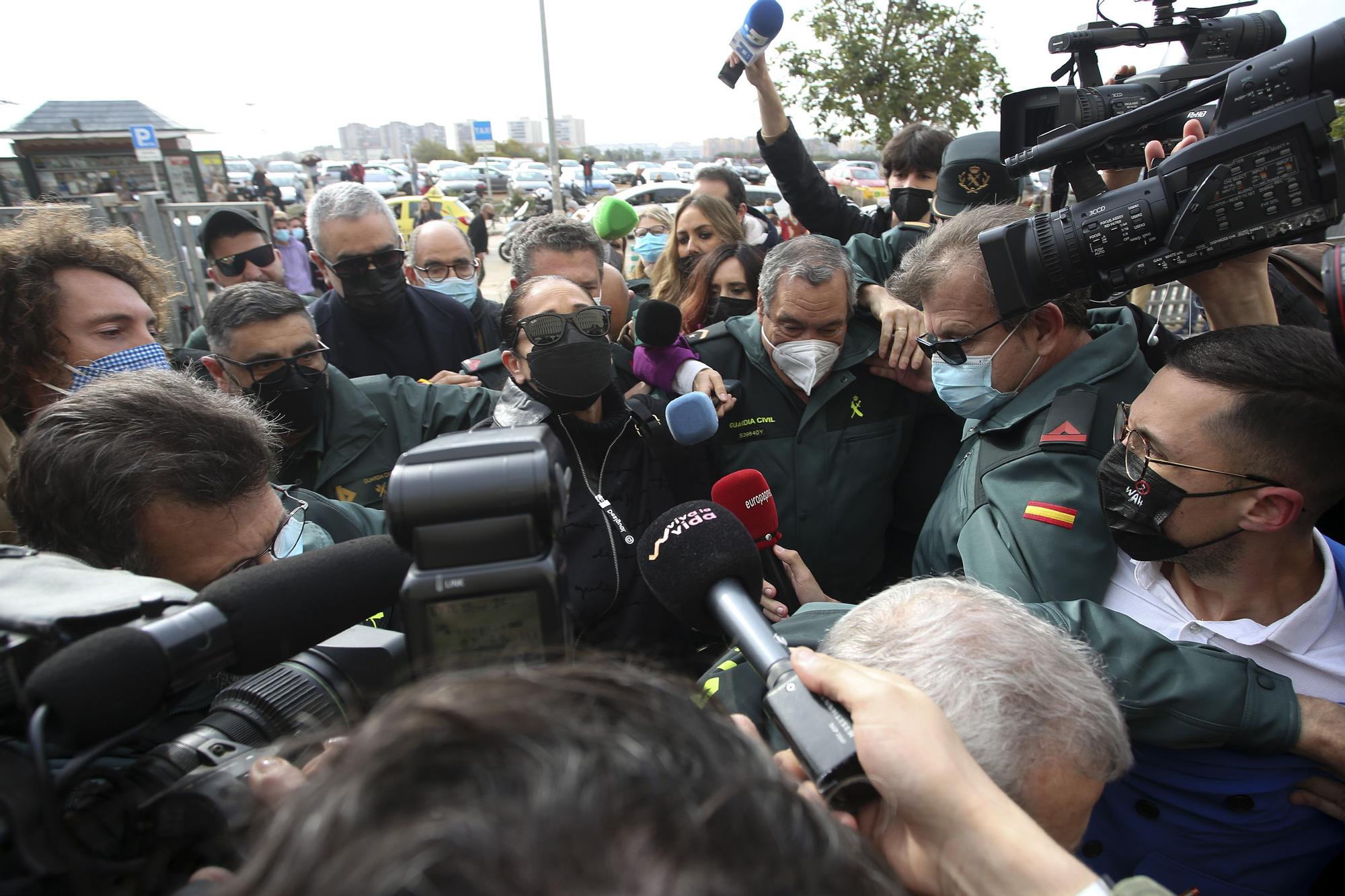 Las desgarradoras imágenes de Isabel Pantoja ante el juez