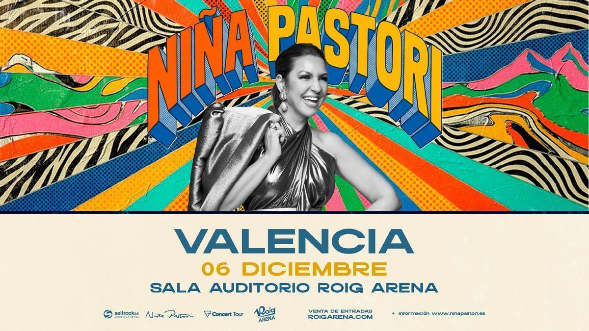 Concierto de Niña Pastori en la sala Auditorio Roig Arena