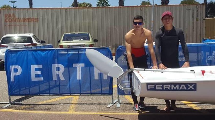 Pablo y Quique Luján Mora ya preparan el Mundial de Perth.