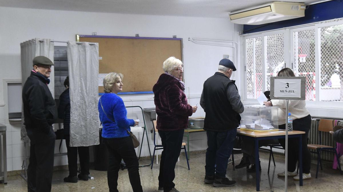 Los vecinos de Las Torres de Cotillas votaron masivamente contra la instalación de la planta de biogás en su municipio, el pasado domingo.