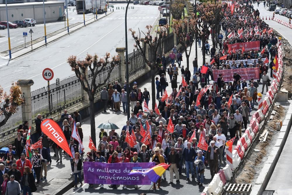 Manifestaciones del 1 de mayo en A Coruña