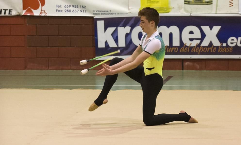 Exhibición de la Escuela de gimnasia rítmica