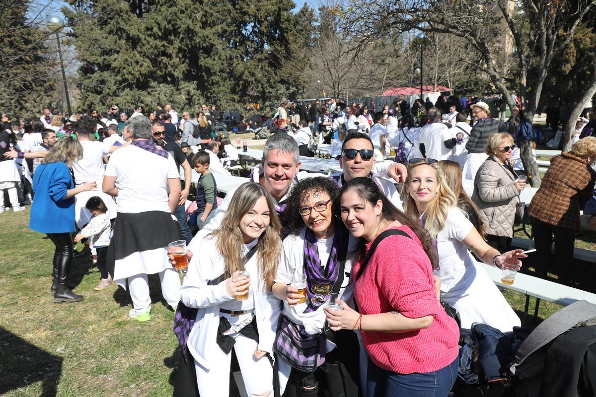 Celebración de la Cincomarzada en el parque Tío Jorge.