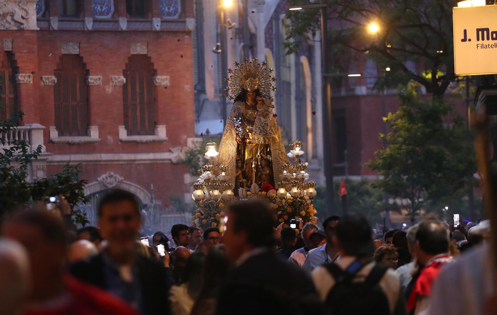 Procesión de la Mare de Déu en València