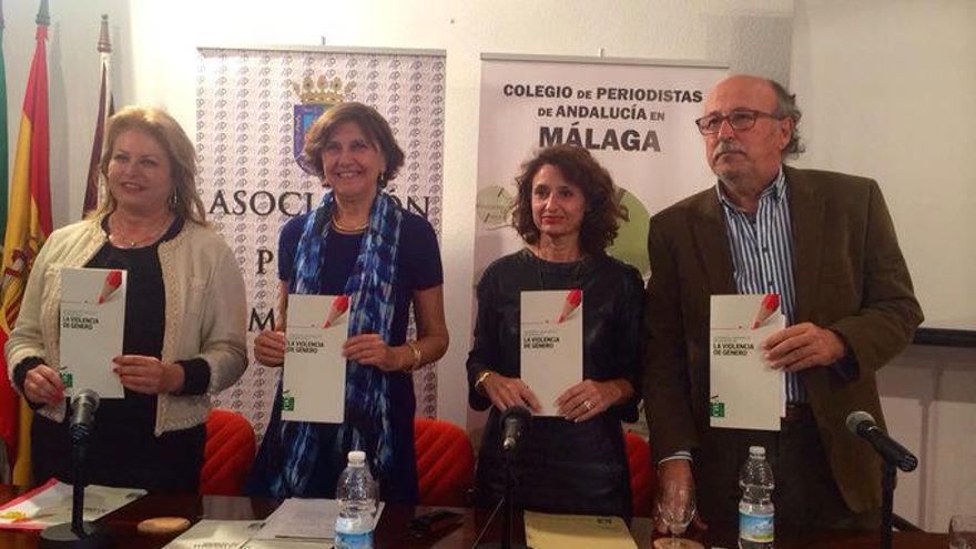 Flor de Torres, Emelina Fernández, Rosa del Mar Rodríguez y Rafael Salas.