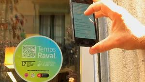 Ruta pel Raval amb codis qr