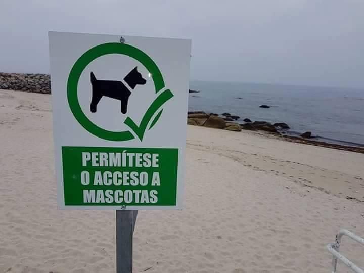 Playa O Penoural, en Burela.