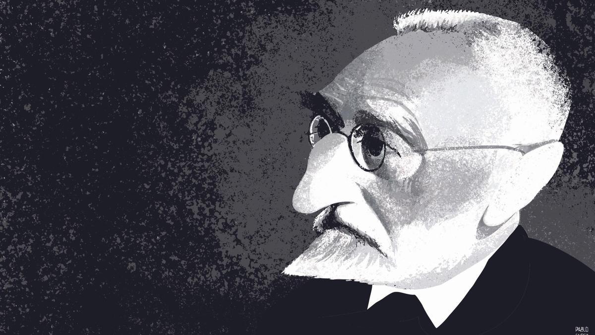 Unamuno, visto por el ilustrador Pablo García