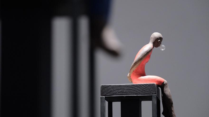 Una pieza de la muestra 'We are here 4'