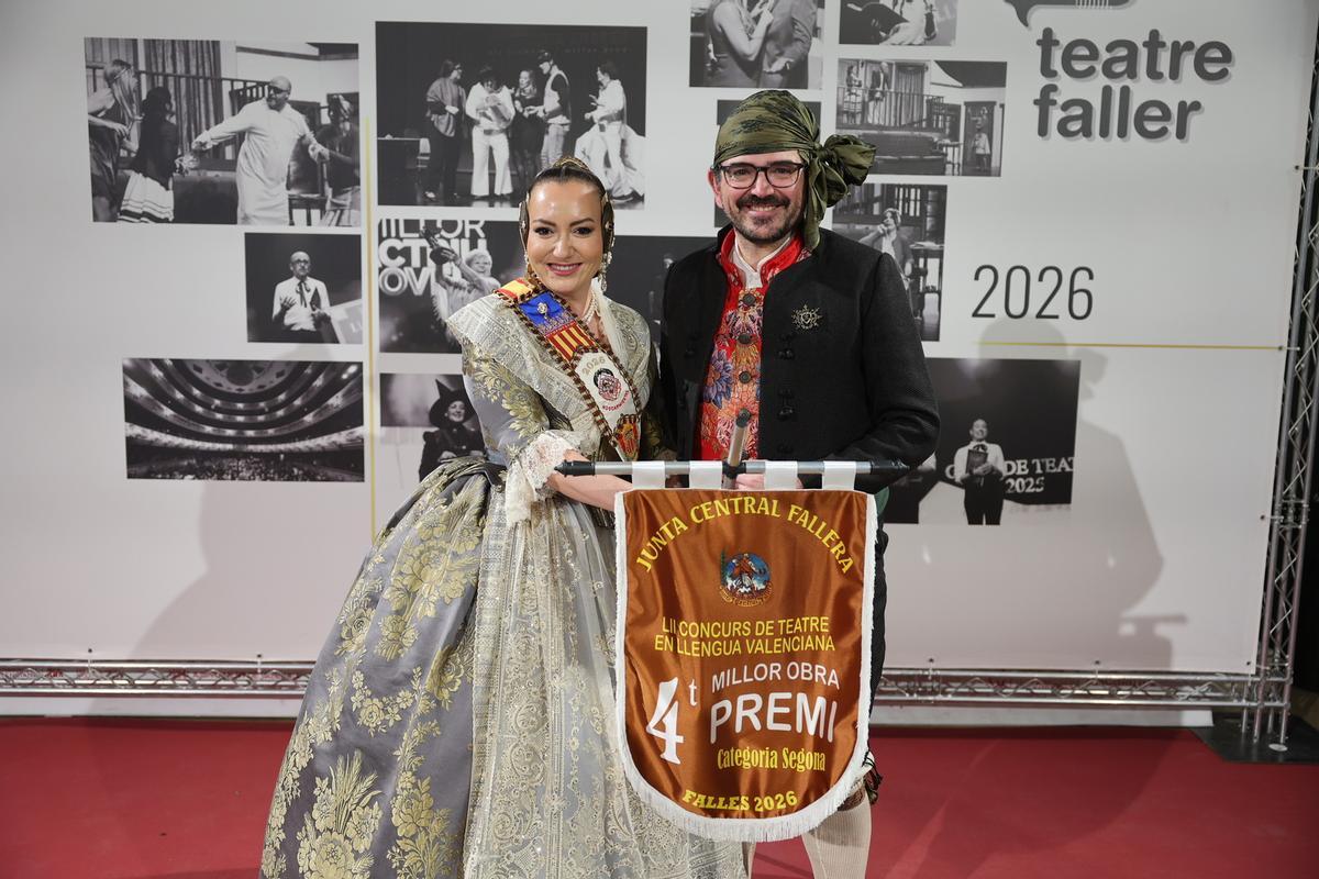 Los ganadores del Teatre Faller 2026 Los ganadores del Teatre Faller 2026
