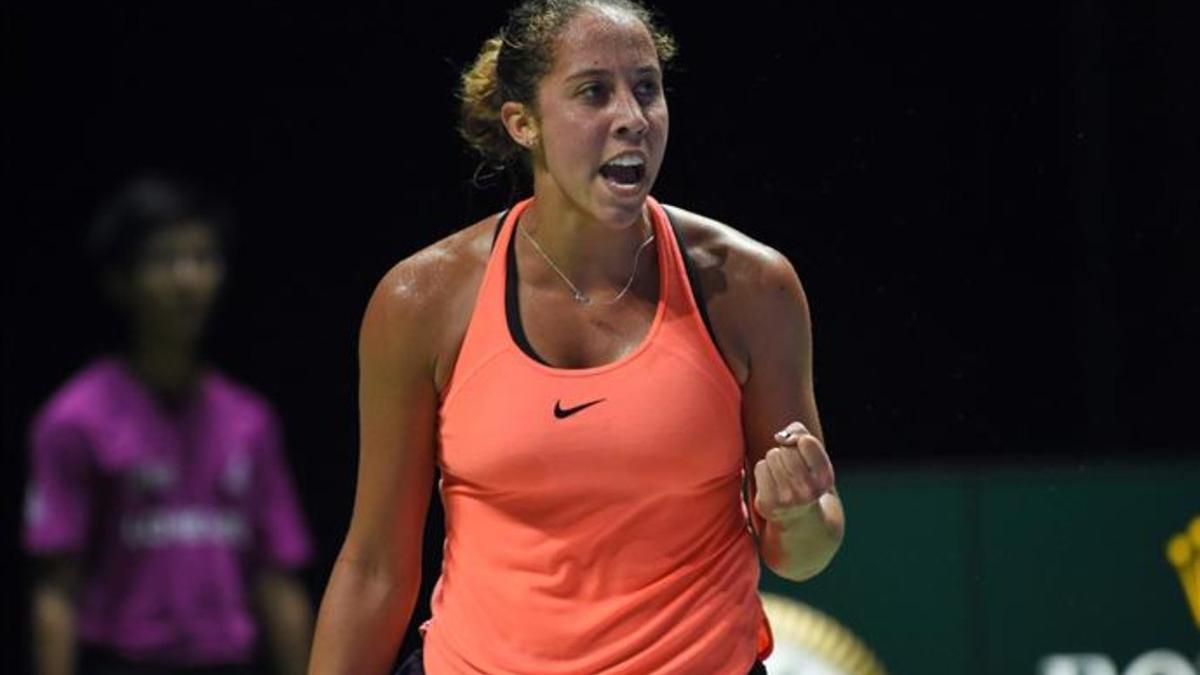 Madison Keys no tuvo piedad de Dominika Cibulkova