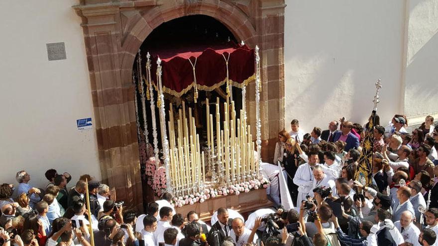 La Virgen del Patrocinio el año pasado.