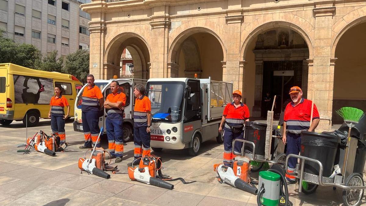 Plan de choque contra la suciedad en Castelló: Las cuatro prioridades ...