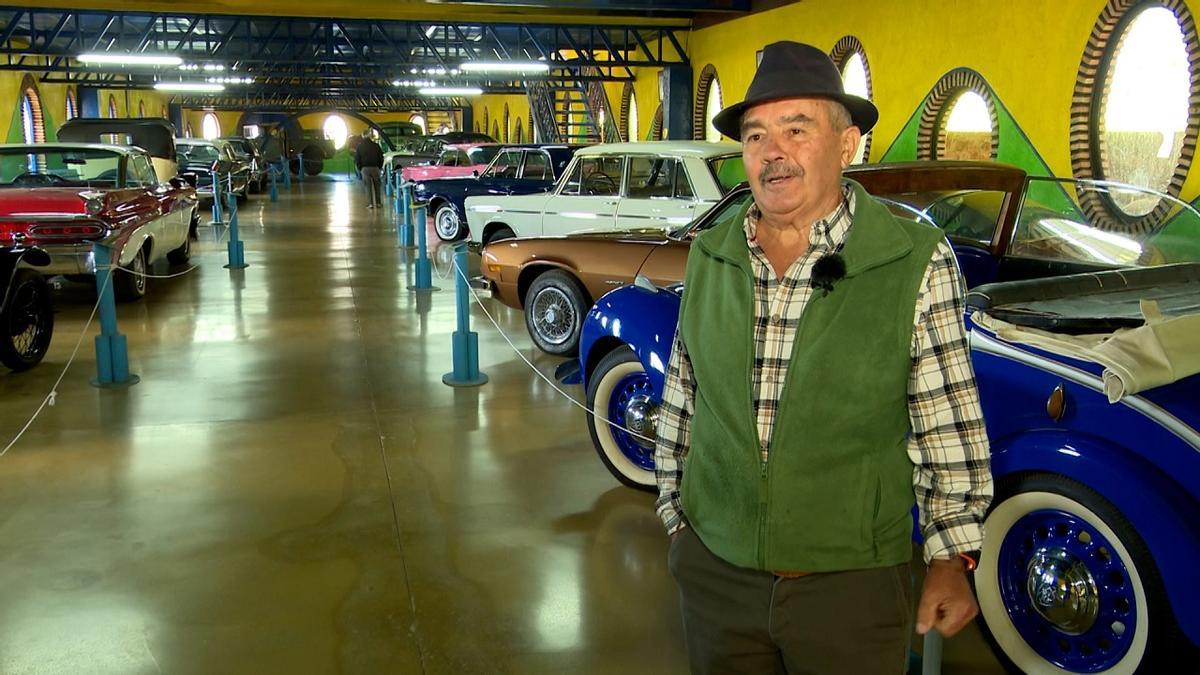 Juan Gil Moreno, en su museo de Hervás, en una imagen de archivo.