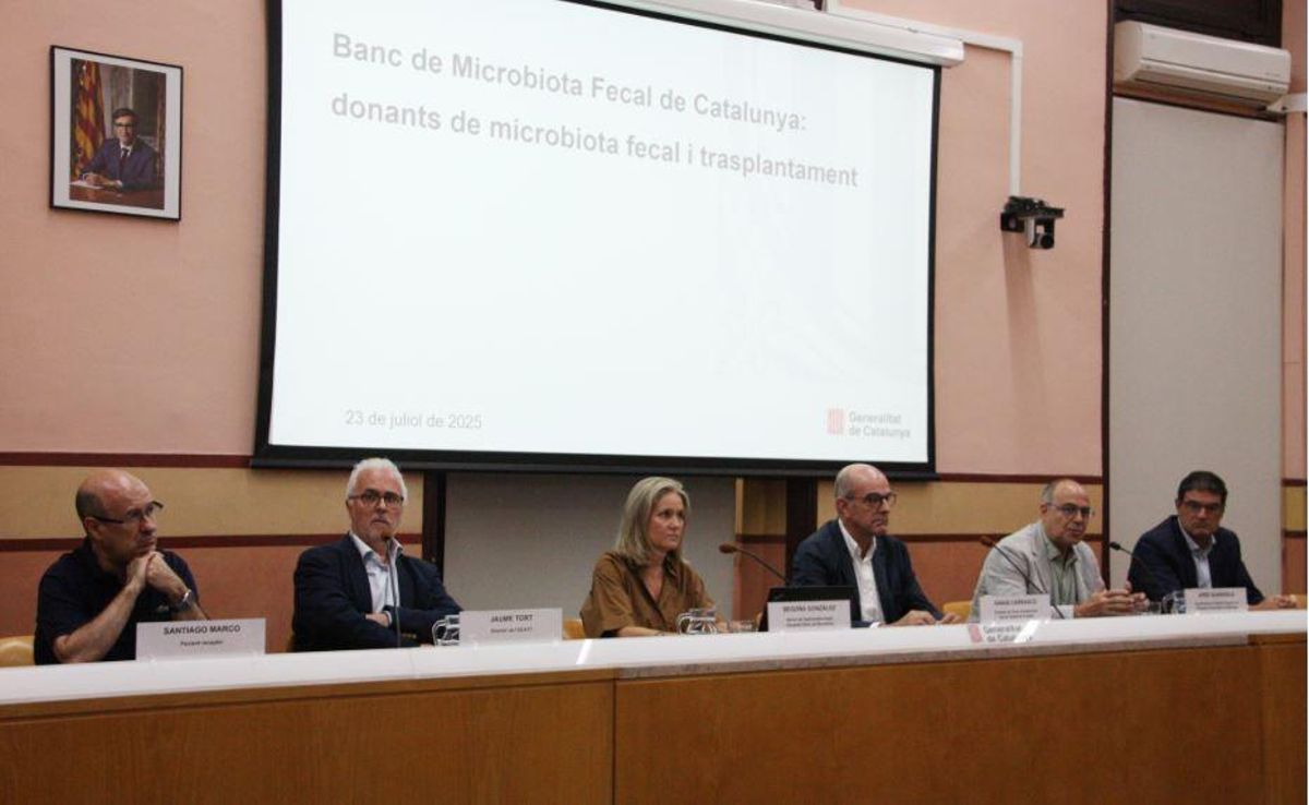 Presentació del Banc de Microbiota Fecal de Catalunya