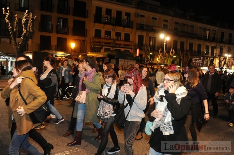 Manifestación por el Día de la Mujer en Murcia