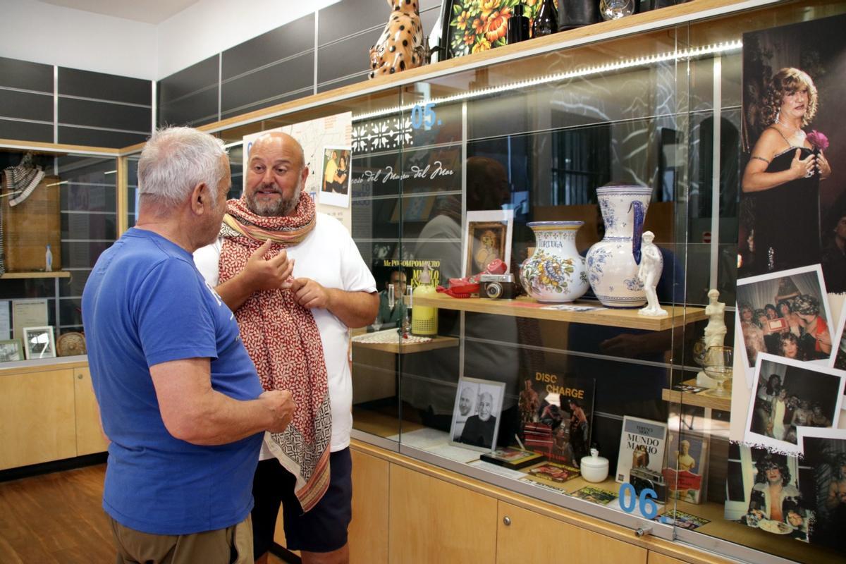 Valls i Orri a l'exposició 'Liberáte'