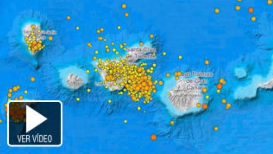 Canarias registró 1.527 terremotos en 2018