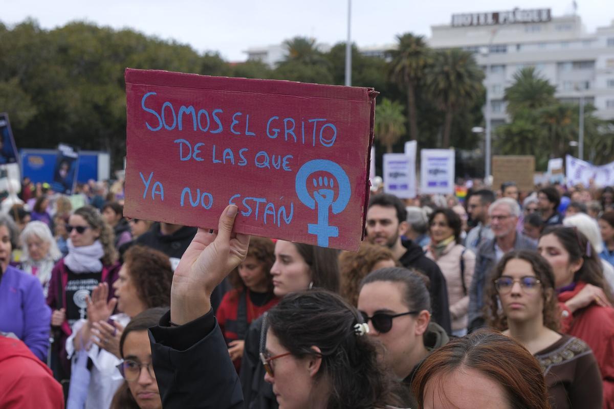 Manifestación 8M en Las Palmas de Gran Canaria