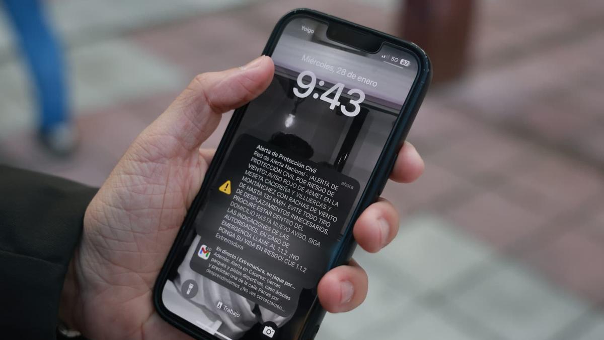 Fotogalería | La borrasca impacta de lleno en Extremadura