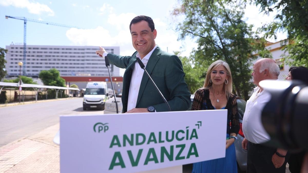 Moreno promete WIFI y TV gratis en los centros sanitarios andaluces.