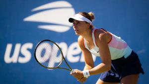 Archivo - Paula Badosa, durante un partido en el US Open.