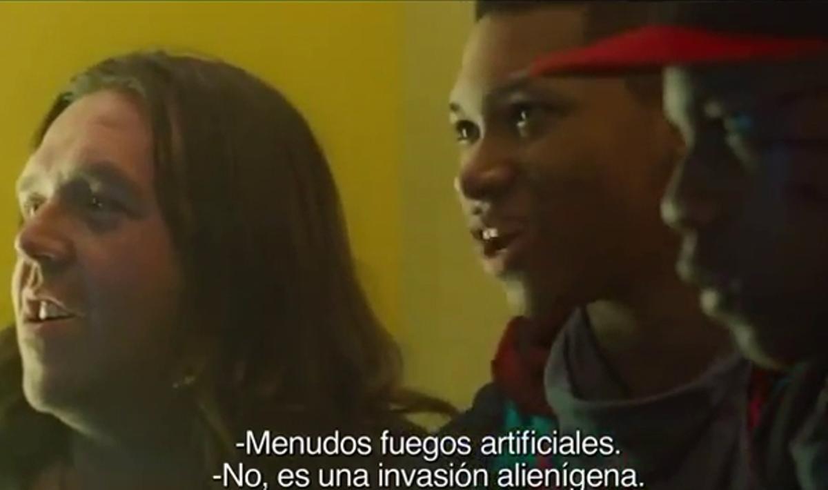 Tràiler de la pel·lícula ’Attack the block’.