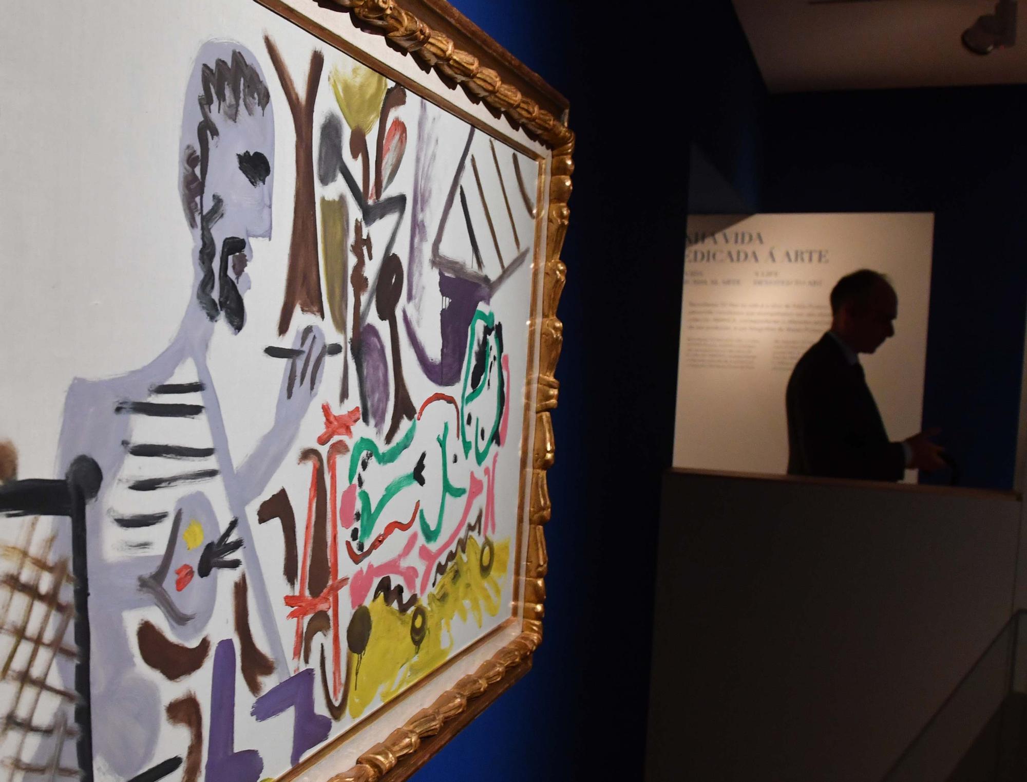 El Museo de Belas Artes de A Coruña expone la muestra 'Picasso blanco en el recuerdo azul'