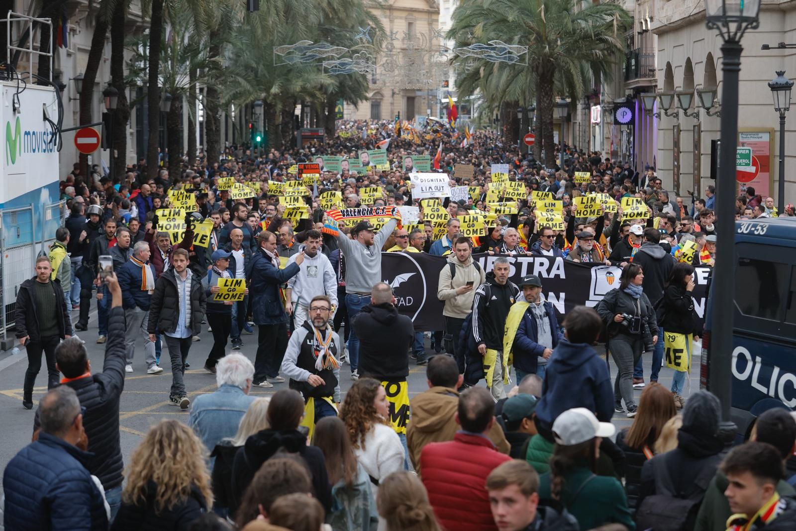 El valencianismo vuelve a manifestarse para la marcha de Lim