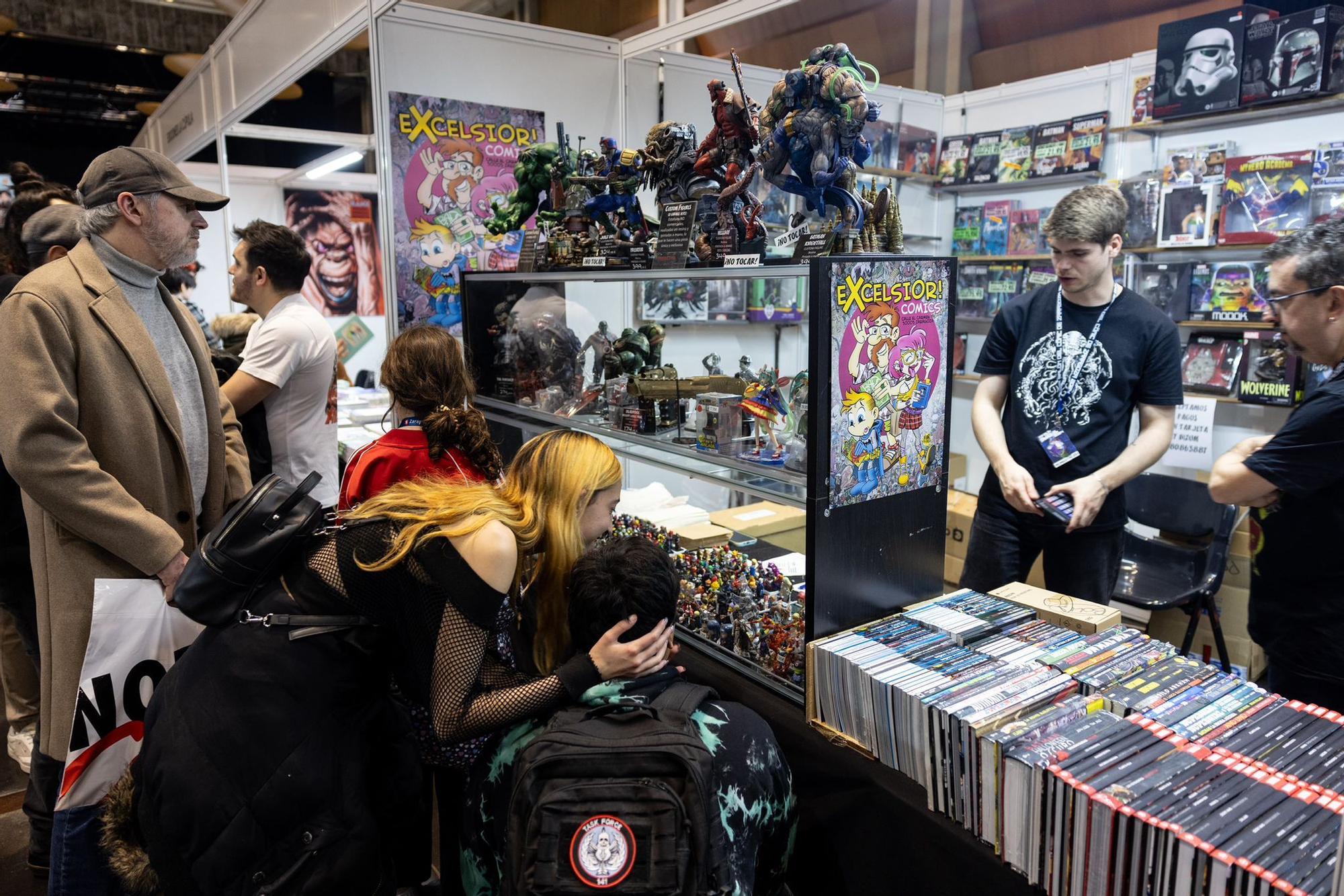 Así ha sido la primera jornada del Salón del Cómic de Zaragoza