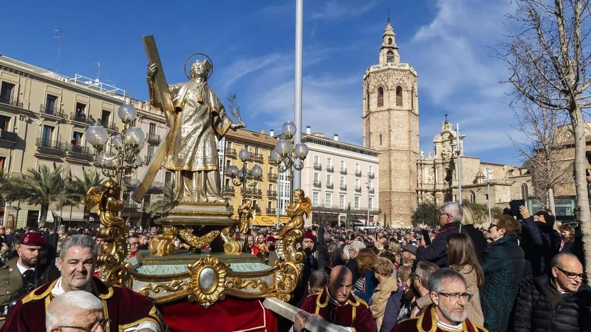 Las procesiones del jueves en honor a S. Vicente Mártir provocarán el corte de algunas calles