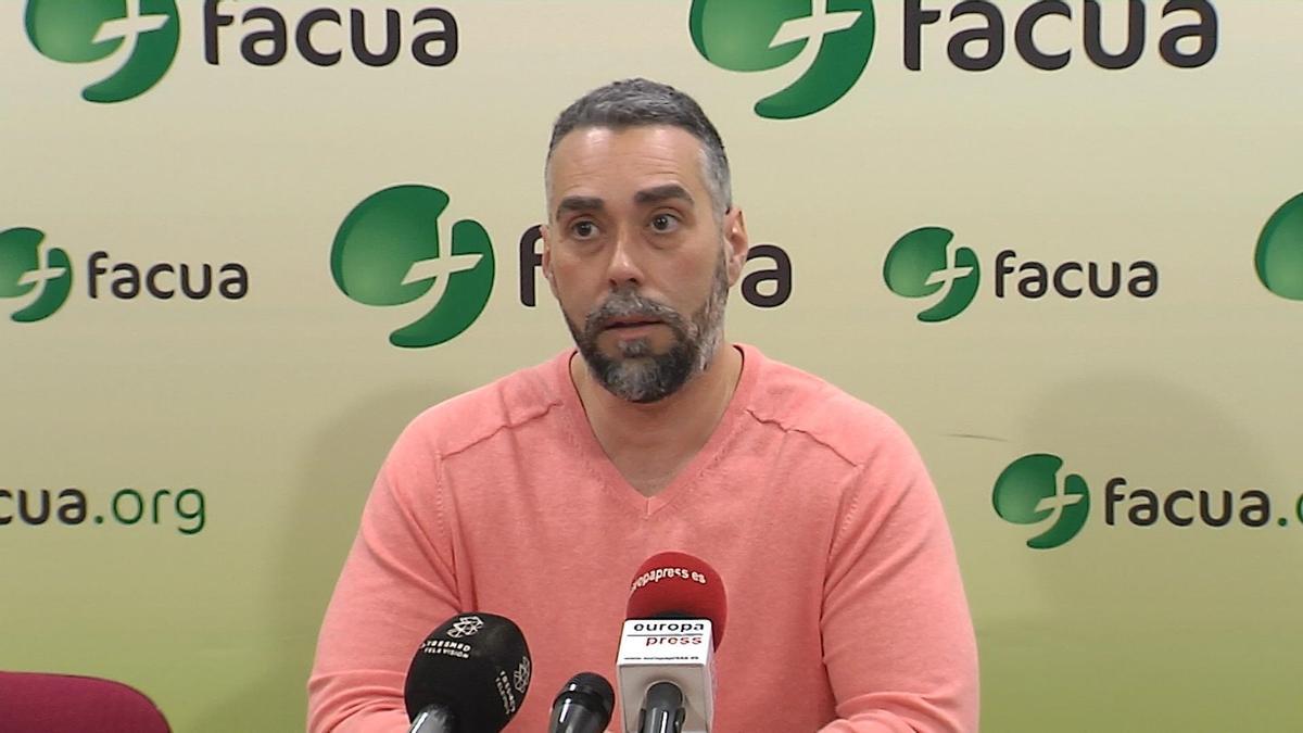 Rubén Sánchez, portavoz de FACUA.
