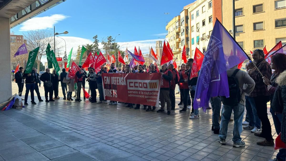 Nueva jornada de protestas de la ITV en Valencia