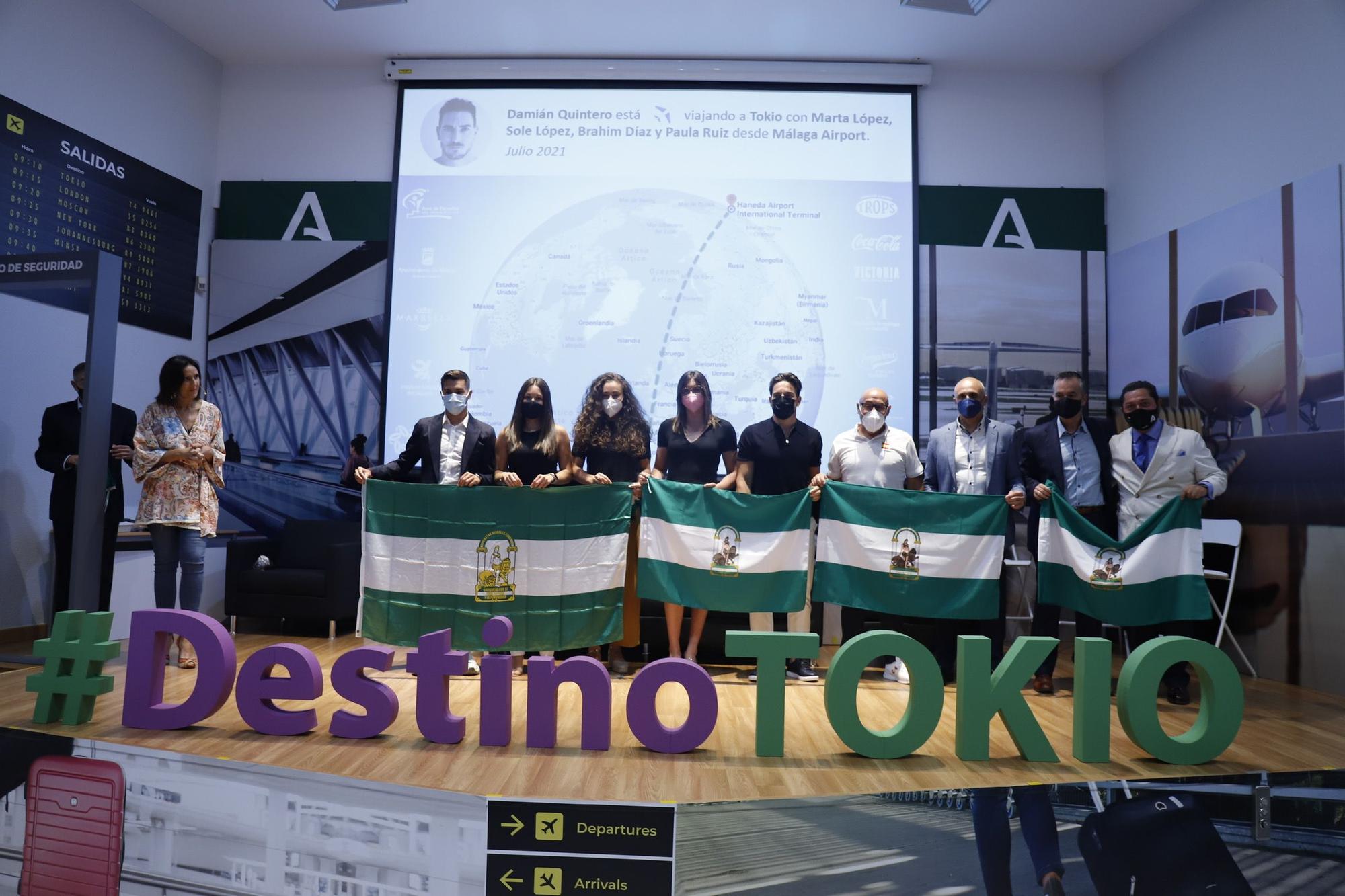 Gala de los deportistas malagueños que viajarán a Tokyo 2020