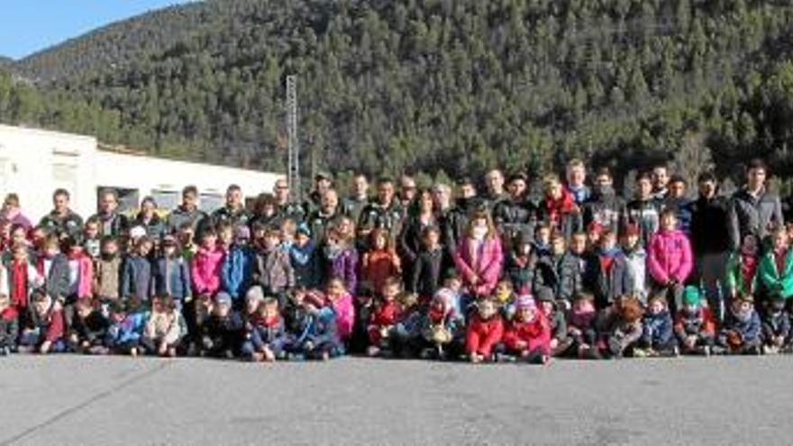 136 alumnes de cicle inicial del Solsonès participen al Dia de l&#039;Arbre