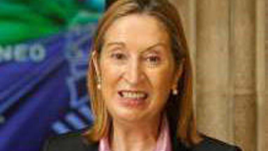 La ministra Ana Pastor.
