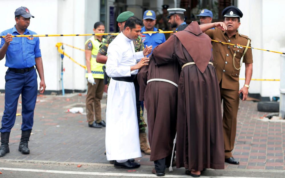 Las imágenes de los atentados de Sri Lanka