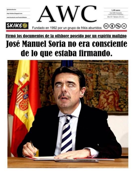 Memes tras la renuncia de José Manuel Soria