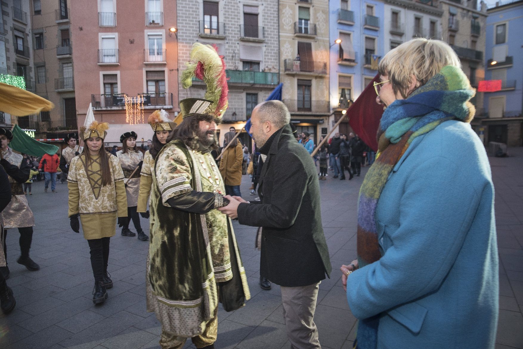 El príncep Assuan recull les cartes als Reis