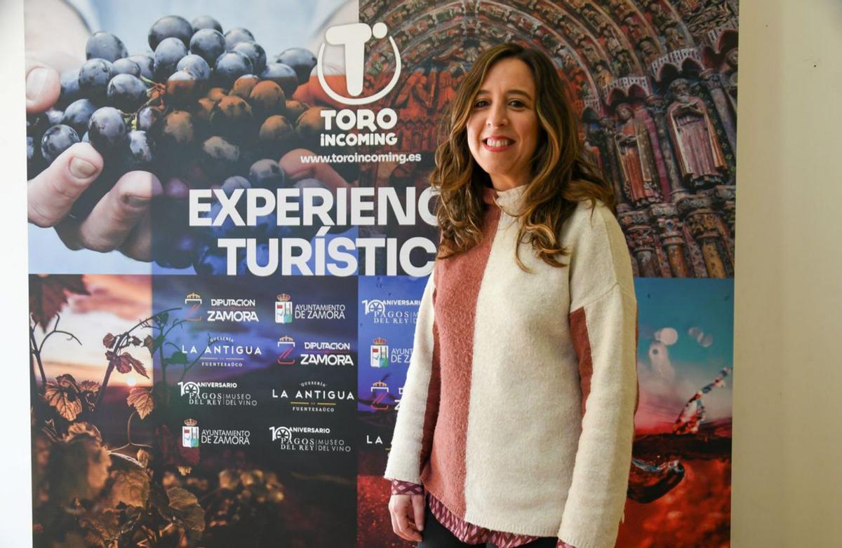 Leire Alkorta en el I Congreso de Experiencias Turísticas de Zamora. | Miguel Ángel Lorenzo